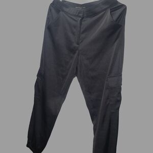 Guess Los Angeles Black Cargo Style Pants